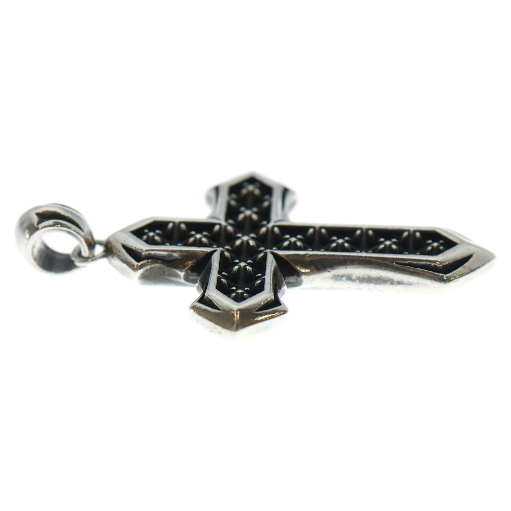 M's collection(エムズコレクション) TRIPLE X EDITION THORN CROSS PENDANT トリプルエックス エディション ソーン クロス ペンダントトップ シルバー XD-168