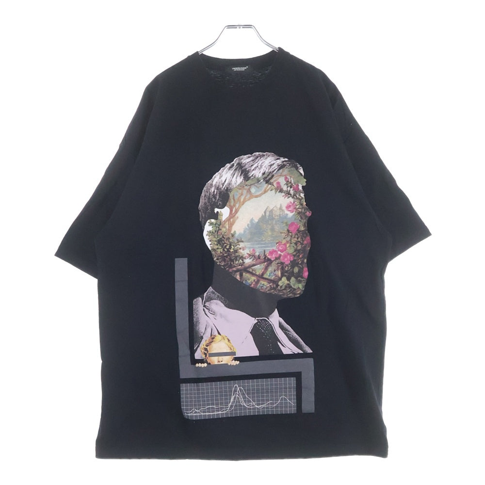 UNDERCOVER(アンダーカバー) 22SS ONCE IN ALIFETIME ワンス イン ア・ライフタイム クルーネック カットソー 半袖Tシャツ ブラック UC1B4893-3