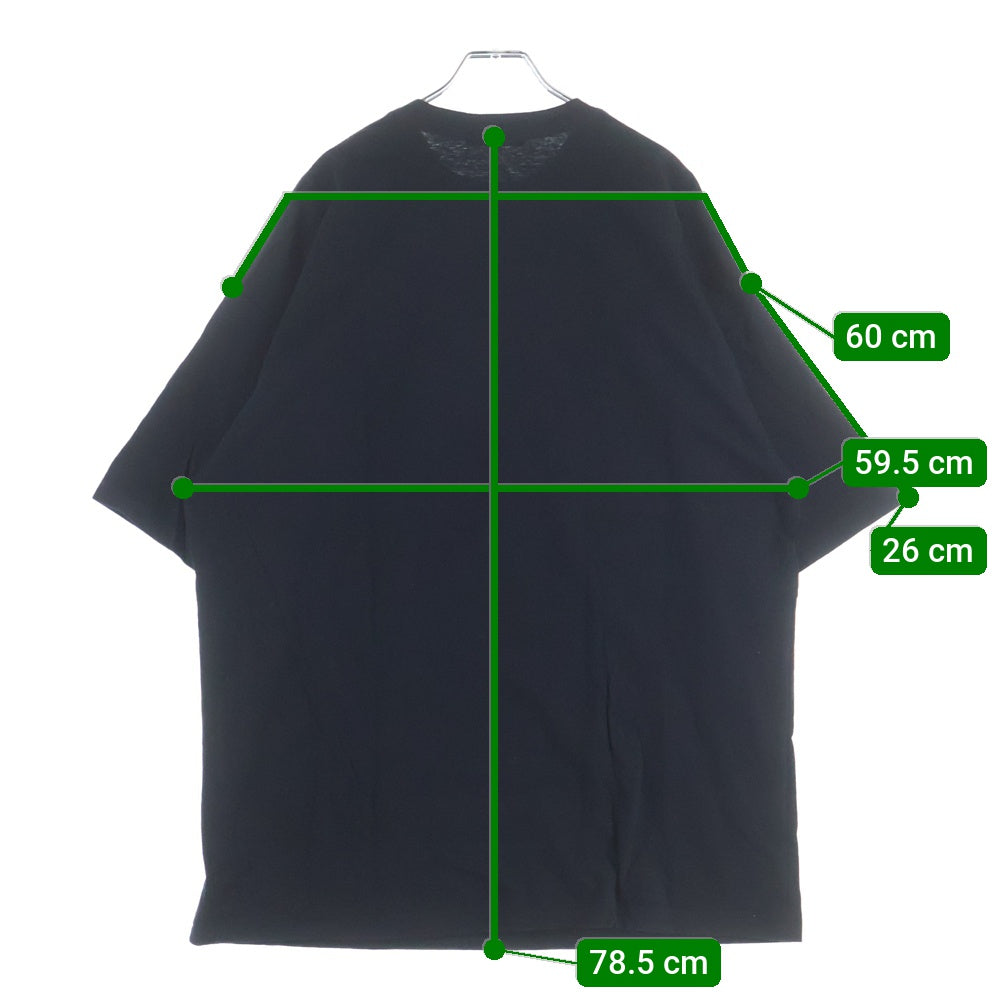 UNDERCOVER(アンダーカバー) 22SS ONCE IN ALIFETIME ワンス イン ア・ライフタイム クルーネック カットソー 半袖Tシャツ ブラック UC1B4893-3