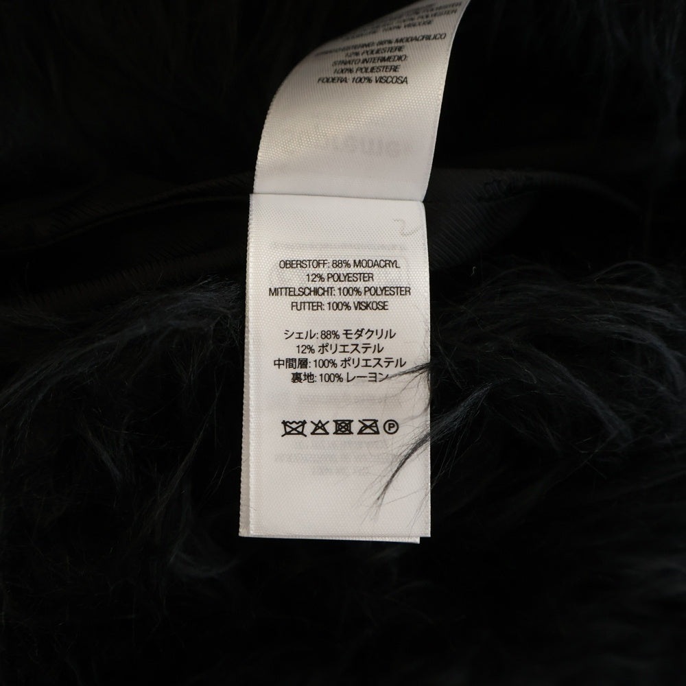 SUPREME(シュプリーム) 25AW ×Y's by Yohji Yamamoto Faux fur Jacket ワイズ バイ ヨージヤマモト フーデッド ジップアップ ジャケット ブラック
