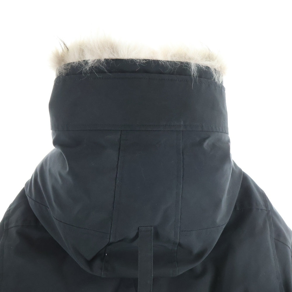 CANADA GOOSE(カナダグース) JASPER PARKA ジャスパー パーカ ダブルポケット ジップアップ ファー付きダウンジャケット ブラック 3438JM