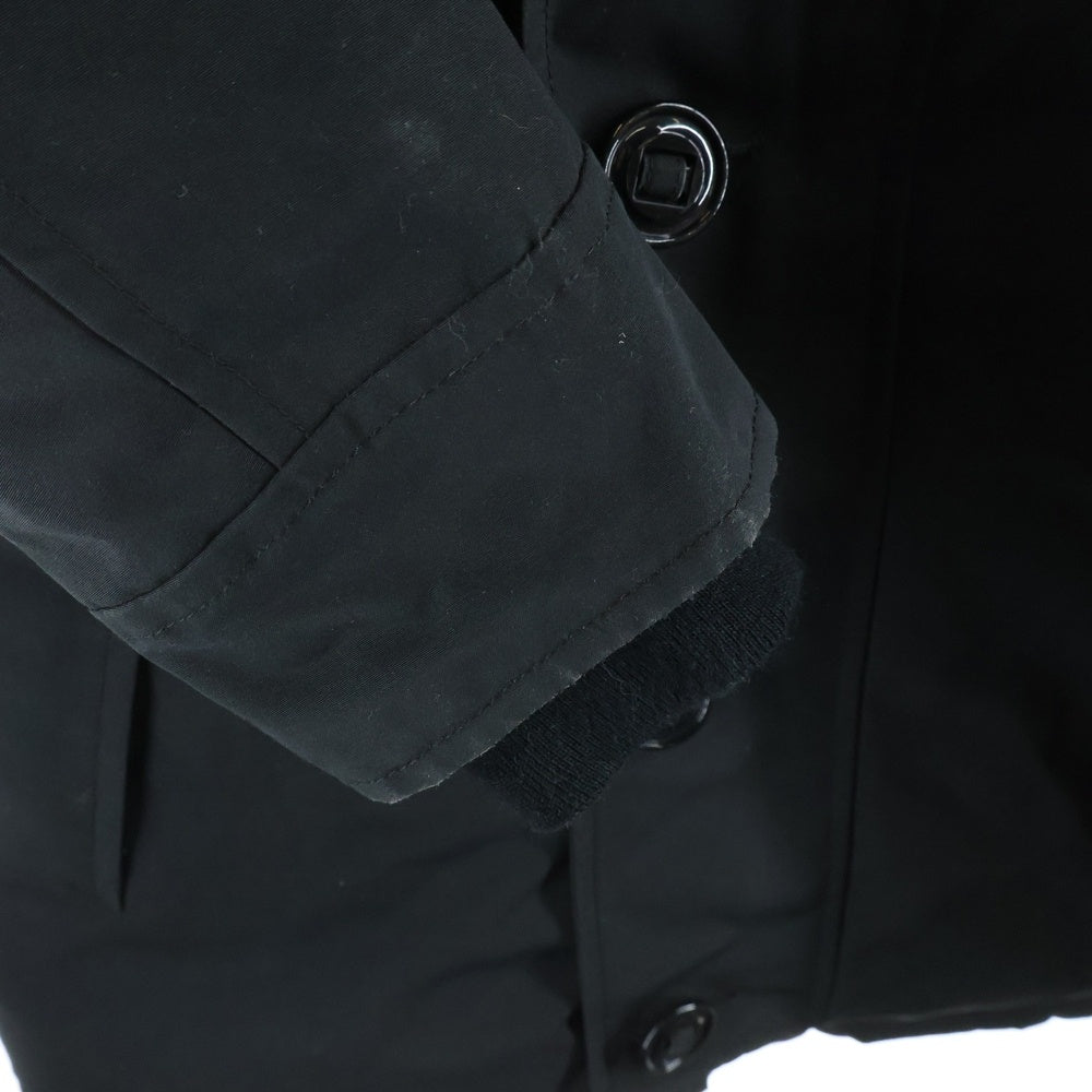CANADA GOOSE(カナダグース) JASPER PARKA ジャスパー パーカ ダブルポケット ジップアップ ファー付きダウンジャケット ブラック 3438JM