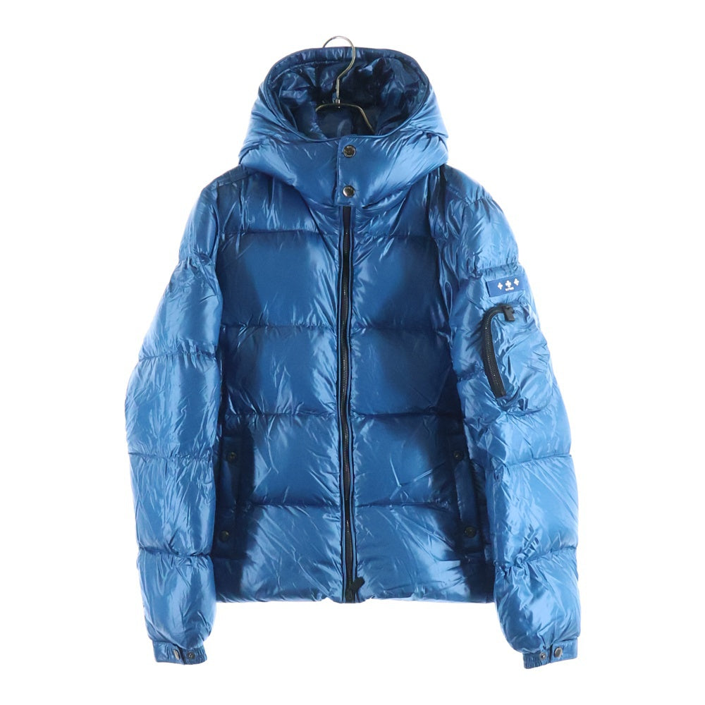 TATRAS(タトラス) 22AW BELBO ベルボ フーデッドダウンジャケット ブルー MTAT22A4562-D
