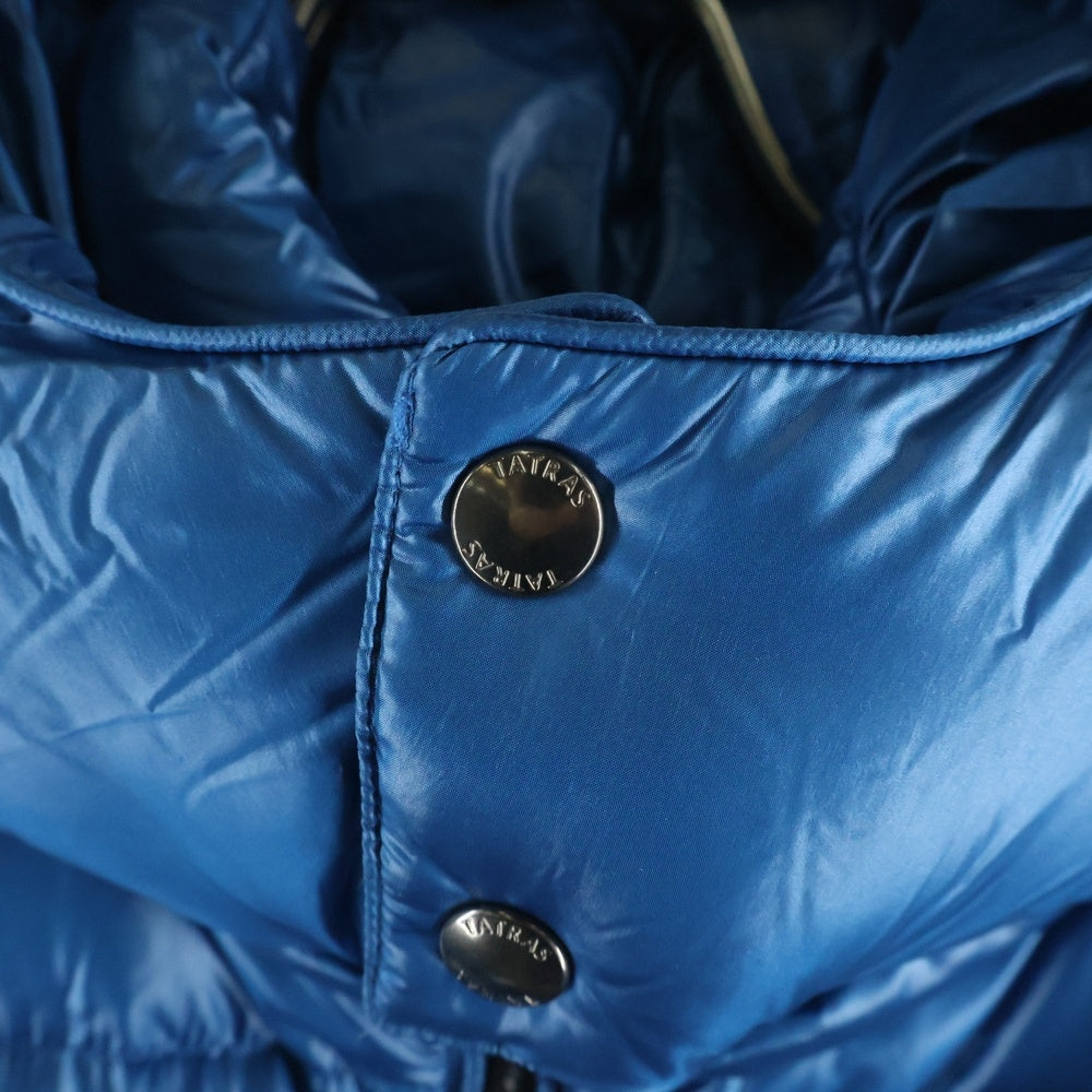 TATRAS(タトラス) 22AW BELBO ベルボ フーデッドダウンジャケット ブルー MTAT22A4562-D