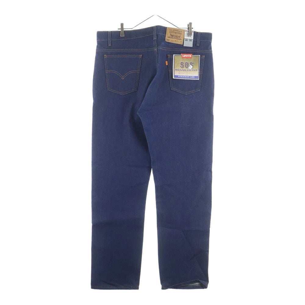Levi's(リーバイス) 90S VINTAGE DEADSTOCK 505 REGULAR FIT STRAIGHT LEG デットストック USA製 レギュラー フィット ストレート オレンジタブ デニムパンツ 205050217