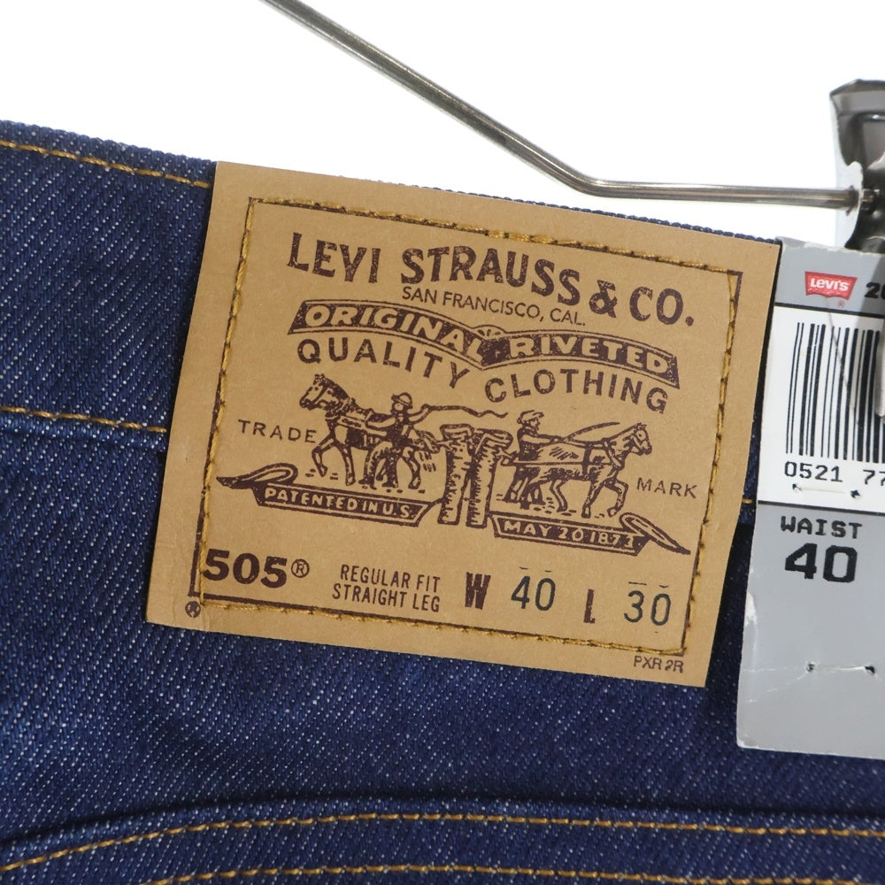 Levi's(リーバイス) 90S VINTAGE DEADSTOCK 505 REGULAR FIT STRAIGHT LEG デットストック USA製 レギュラー フィット ストレート オレンジタブ デニムパンツ 205050217