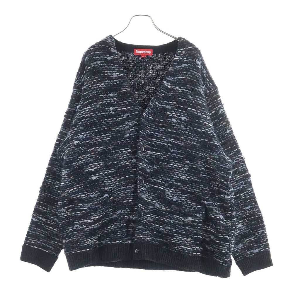 SUPREME(シュプリーム) 25AW Textured Cardigan テクスチャード ニット カーディガン ブラック