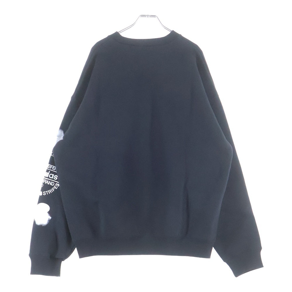 Y-3(ワイスリー) 25AW GRAPHIC CREW SWEAT グラフィッククルースウェット トレーナー ブラック JX4749