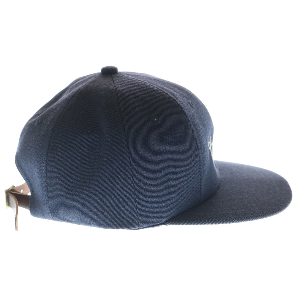 VISVIM(ヴィスヴィム) 25SS EXCELSIOR 2 CAP ロゴ刺繍キャップ ネイビー 0125103003012