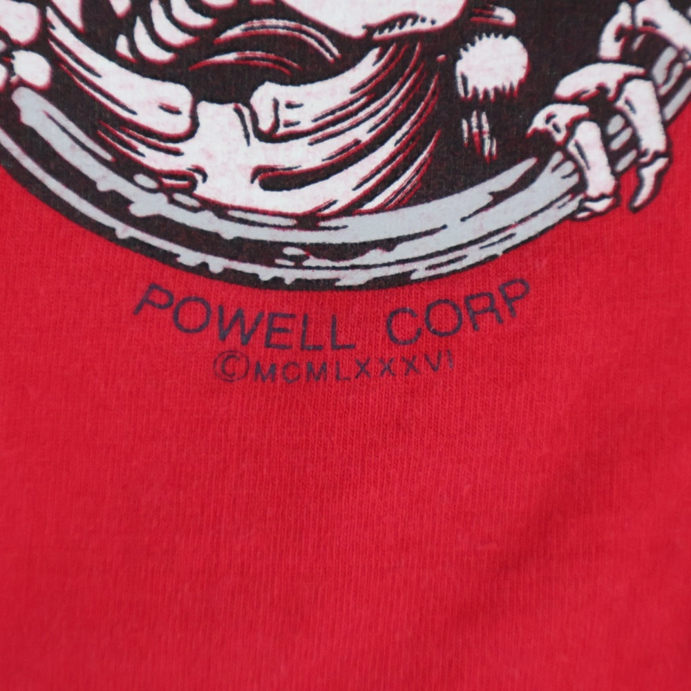 VINTAGE(ヴィンテージ) 80S POWELL PRALTA BONES BRIGATE パウエルペラルタ ボーンズブリゲードTシャツ