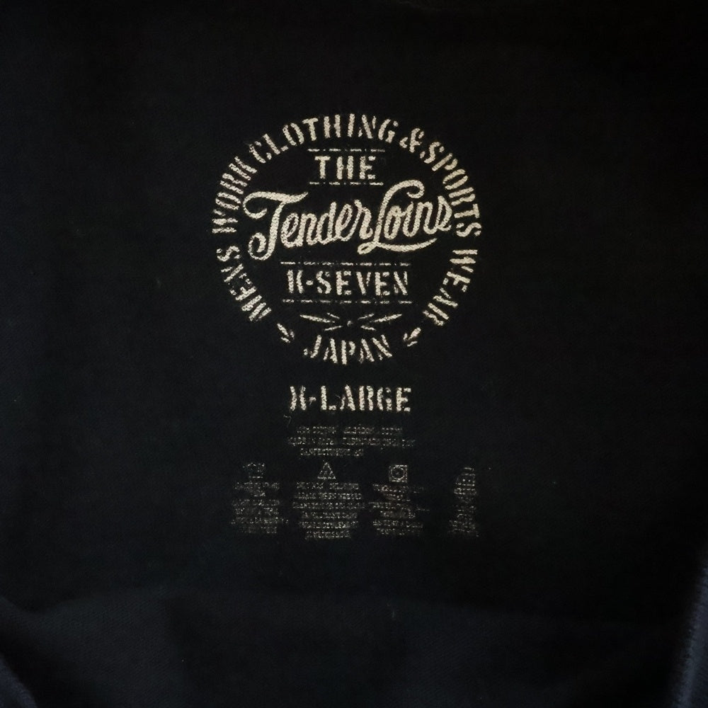 TENDERLOIN(テンダーロイン) T-TEE TILL DEATH DO US PART スカルプリントTシャツ ブラック