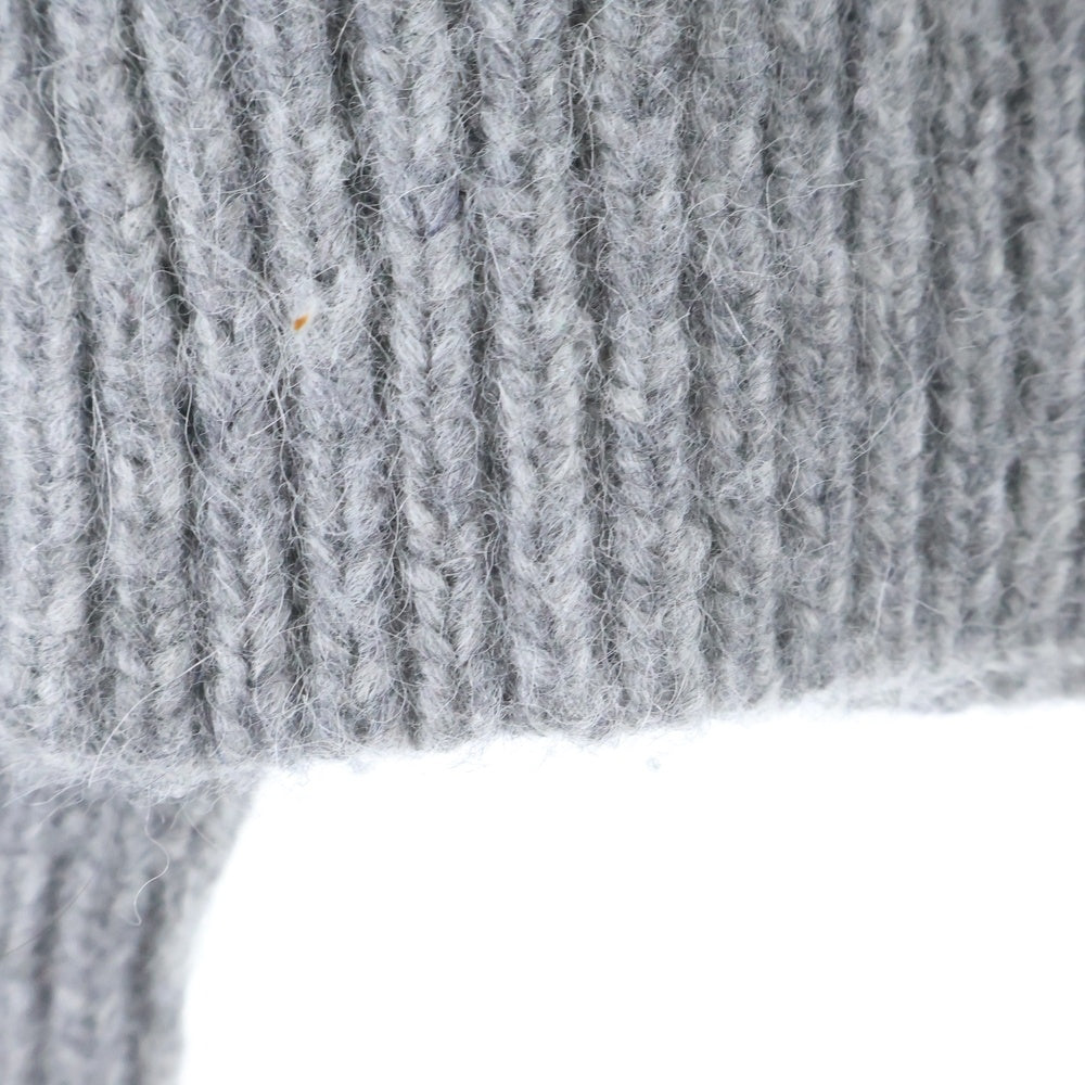 MONCLER(モンクレール) 17AW MAGLIONE TRICOT GIROCOLLO マリオーネトリコマリオーネ アルパカウール混 クルーネックニットスウェット セーター グレー C20919022800 9599M