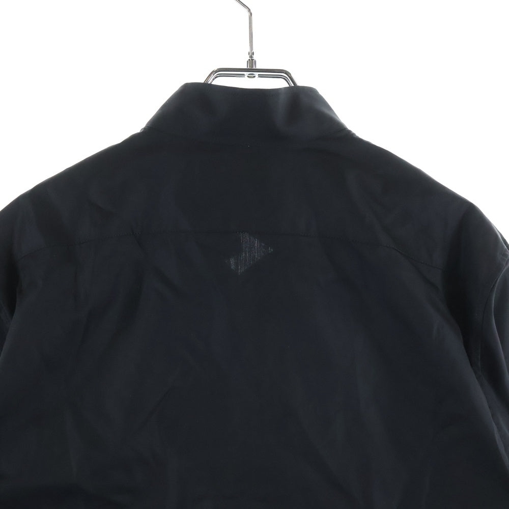 CELINE(セリーヌ) 23SS LOOSE SHIRT WITH INVERTED COLLAR IN COTTON POPLIN インバーテッドカラー コットンポプリン 長袖ルーズシャツ ブラック 2C913091F