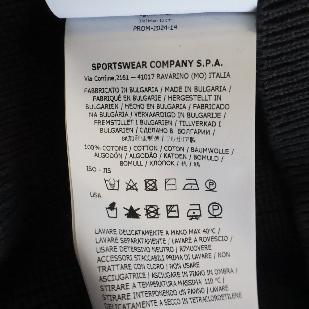 STONE ISLAND(ストーンアイランド) CREWNECK SWEATSHIRT 袖ロゴワッペンコットンリブニット クルーネックスウェット セーター グレー K1S155100054 S00D8