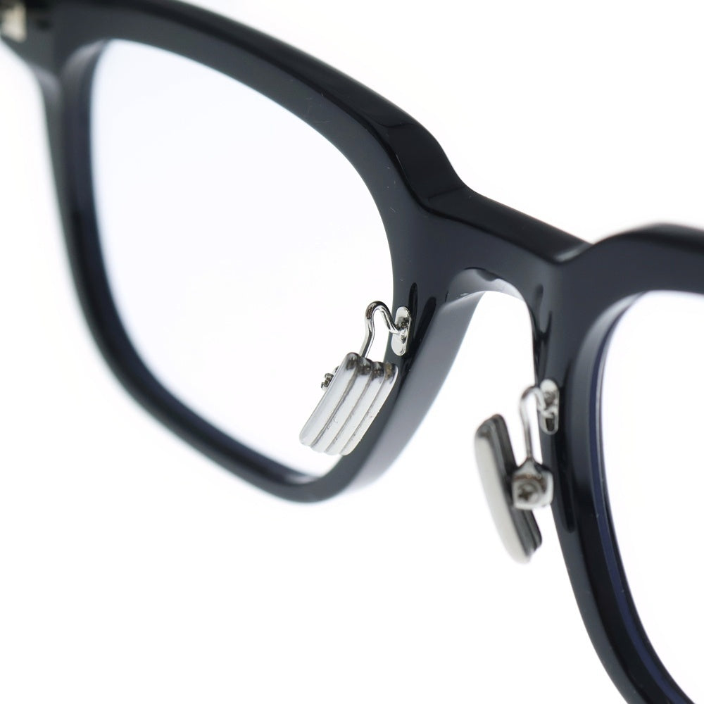 GENTLE MONSTER(ジェントルモンスター) ZIN 01 スクエアフレーム チタニウム サングラス 眼鏡 ブラック/シルバー