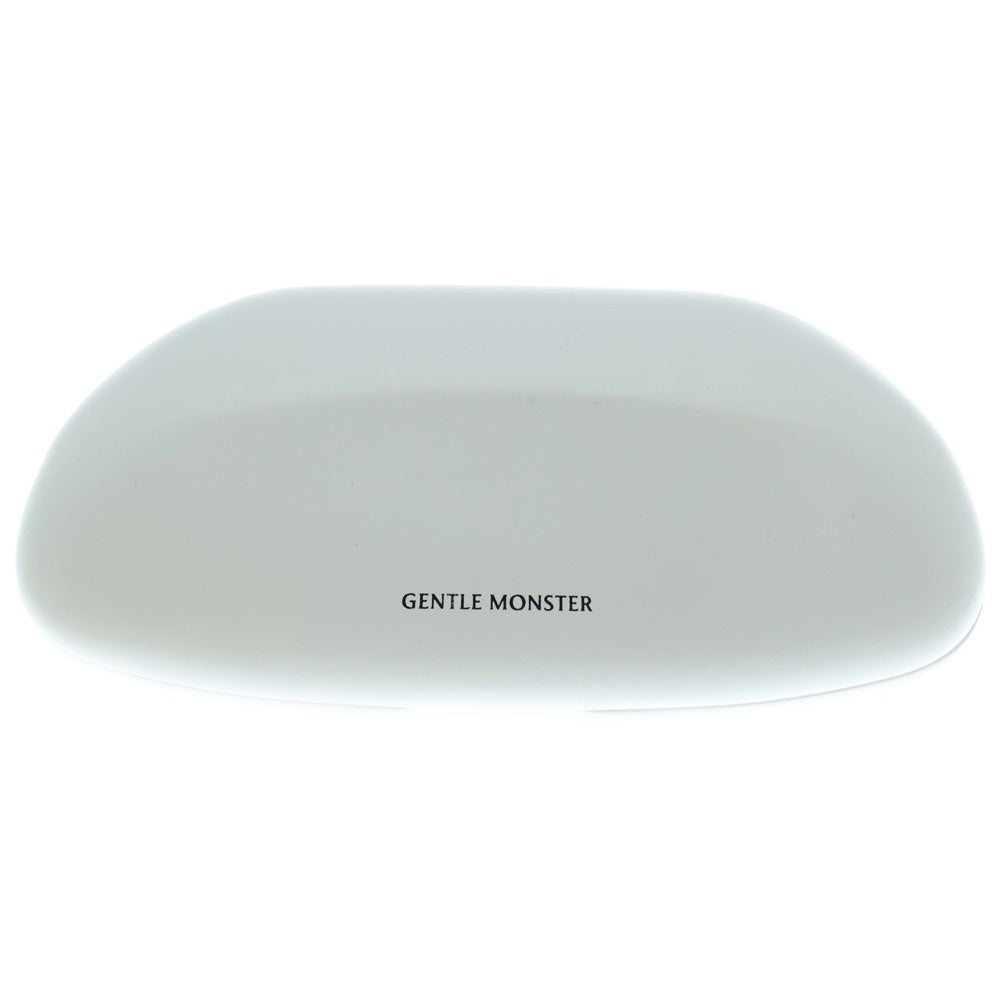 GENTLE MONSTER(ジェントルモンスター) ZIN 01 スクエアフレーム チタニウム サングラス 眼鏡 ブラック/シルバー