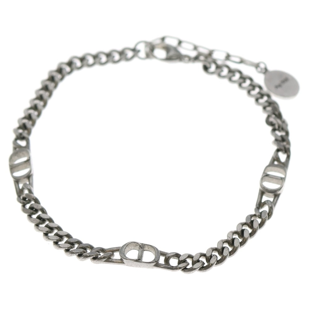 DIOR(ディオール) CD ICON チェーンリンク ブレスレット シルバー B1446HOMMT レディース