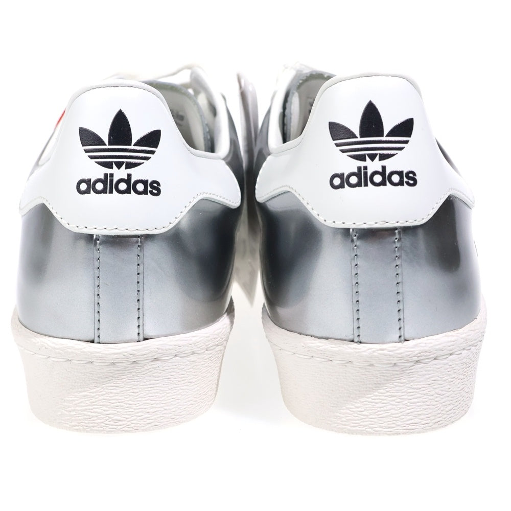 PRADA(プラダ) ×adidas Superstar アディダス スーパースター ローカットスニーカー US10/28cm ホワイト/シルバー FX4546
