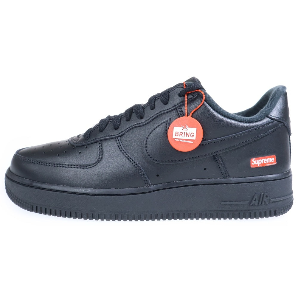 NIKE(ナイキ) ×SUPREME AIR FORCE 1 LOW BLACK シュプリーム エアフォース1 ローカットスニーカー ブラック US8/26cm CU9225-001