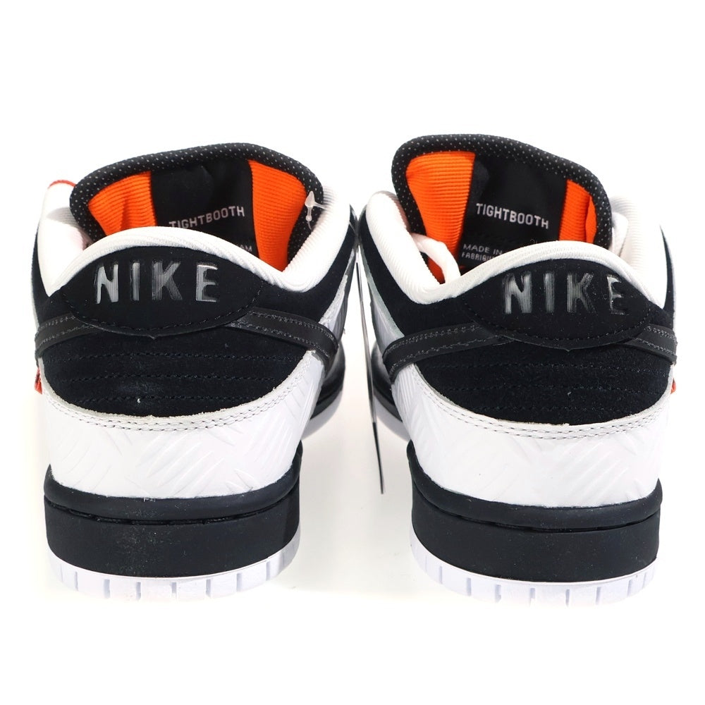 NIKE SB(ナイキエスビー) ×TIGHTBOOTH SB DUNK LOW PRO QS タイトブース SBダンク プロ ローカットスニーカー ブラック/ホワイト US8/26cm FD2629-100
