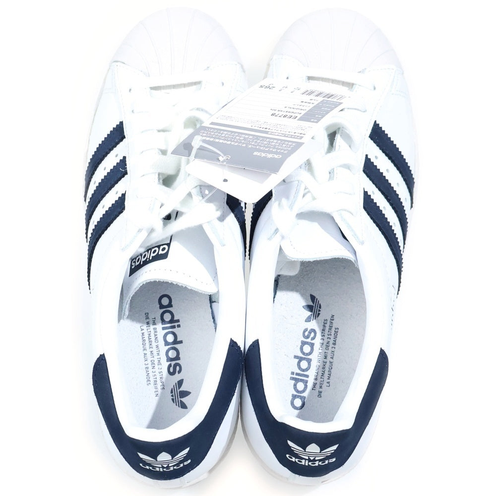 adidas(アディダス) SUPER STAR 80S スーパースター レザーローカットスニーカー ホワイト US8.5/26.5cm EE8778