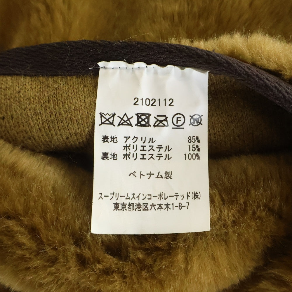 Barbour(バブアー) リバーシブル フェイクファー ライナーベスト ブラウン 2102112