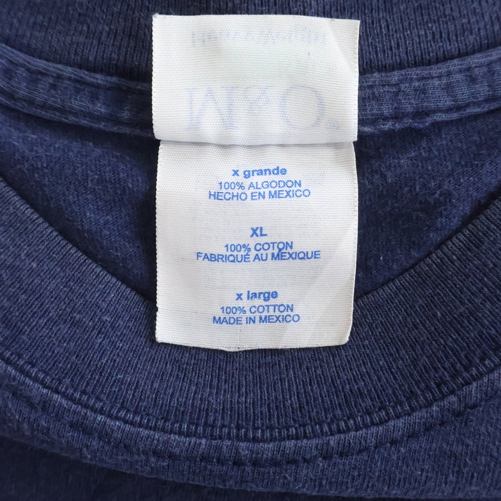 VINTAGE(ヴィンテージ) VINTAGE 00S ヴィンテージ 20周年記念 両面プリントデザイン クルーネック カットソー 半袖Tシャツ ネイビー