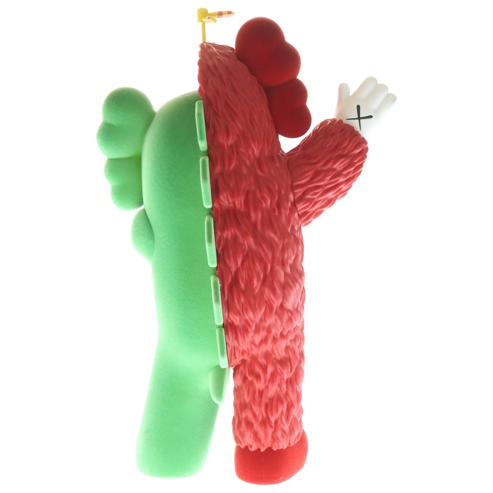 MEDICOM TOY(メディコムトイ) ×KAWS KACHAMUKKU Original colorway カウズ カチャムック ガチャピン ムック フィギュア ビニールトイ ソフビ レッド/グリーン