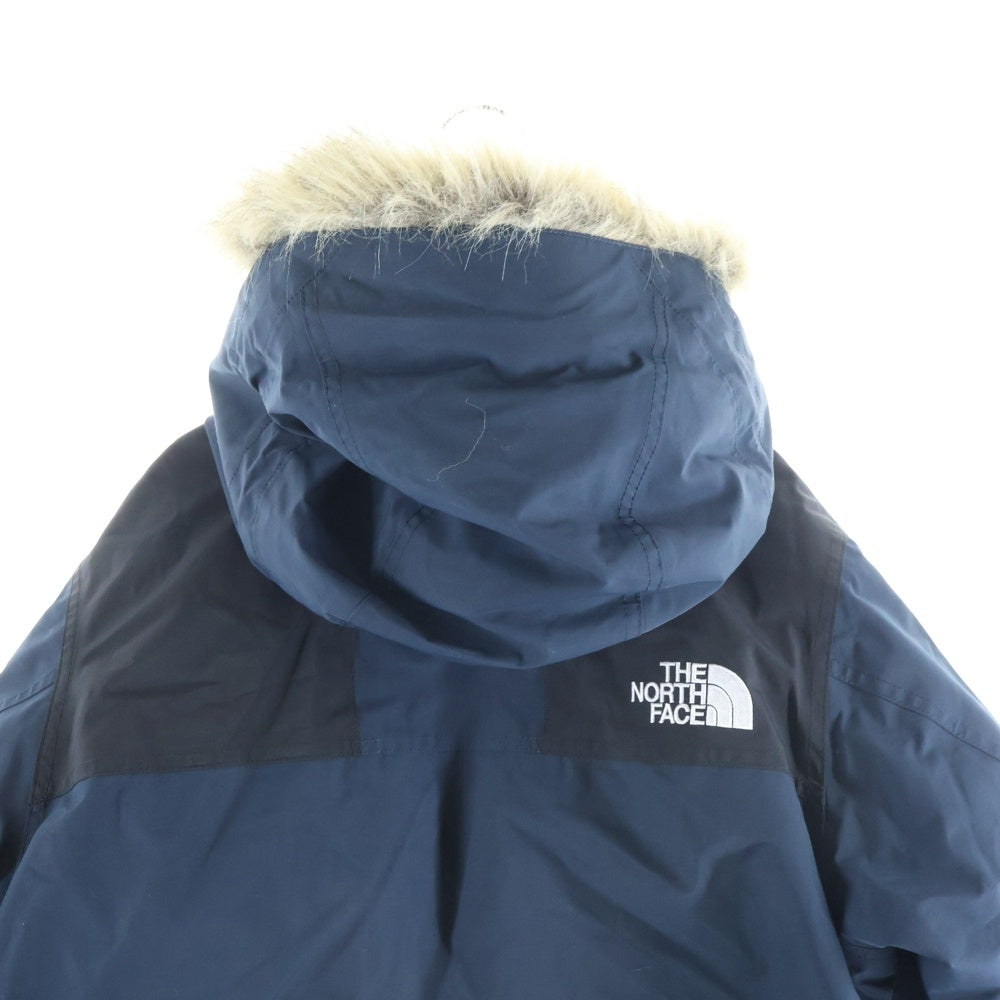 THE NORTH FACE(ザノースフェイス) 24AW MOUNTAIN DOWN COAT ファーフーデッド マウンテン ダウンコート ネイビー NDW92454
