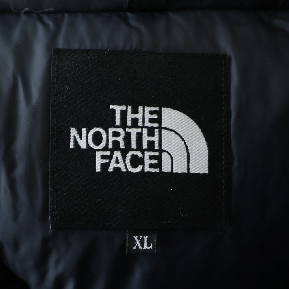 THE NORTH FACE(ザノースフェイス) 24AW MOUNTAIN DOWN COAT ファーフーデッド マウンテン ダウンコート ネイビー NDW92454