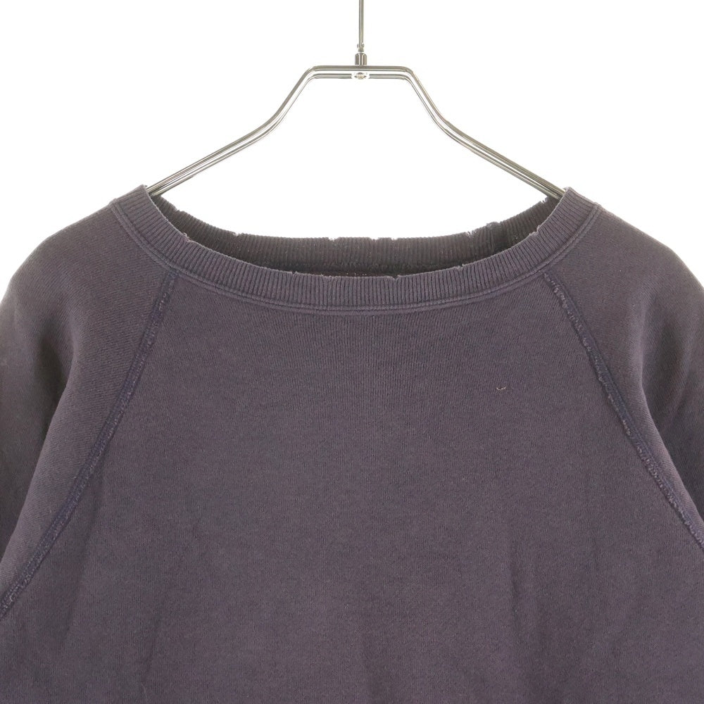 FULLCOUNT(フルカウント) 25AW FADING RAGLAN SLEEVE SWEATSHIRT フェード加工 ラグランスリーブ クルーネックスウェットトレーナー パープル 3769-1