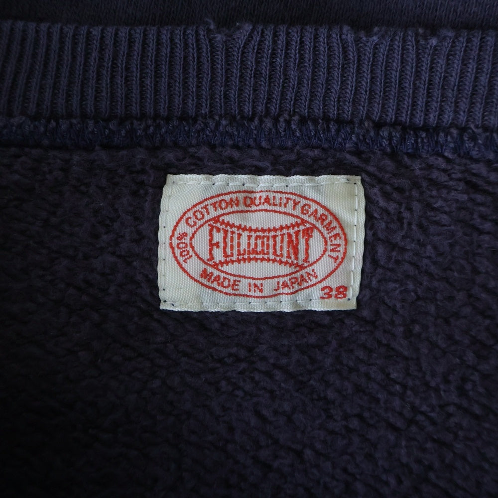 FULLCOUNT(フルカウント) 25AW FADING RAGLAN SLEEVE SWEATSHIRT フェード加工 ラグランスリーブ クルーネックスウェットトレーナー パープル 3769-1