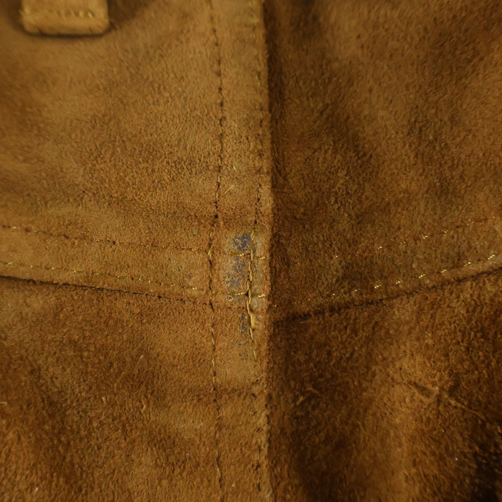 ISAMU KATAYAMA BACKLASH(イサムカタヤマバックラッシュ) ジャパンステアー ベロアスウェード コンビ鞣し ガーメントダイレザーパンツ 2128-01