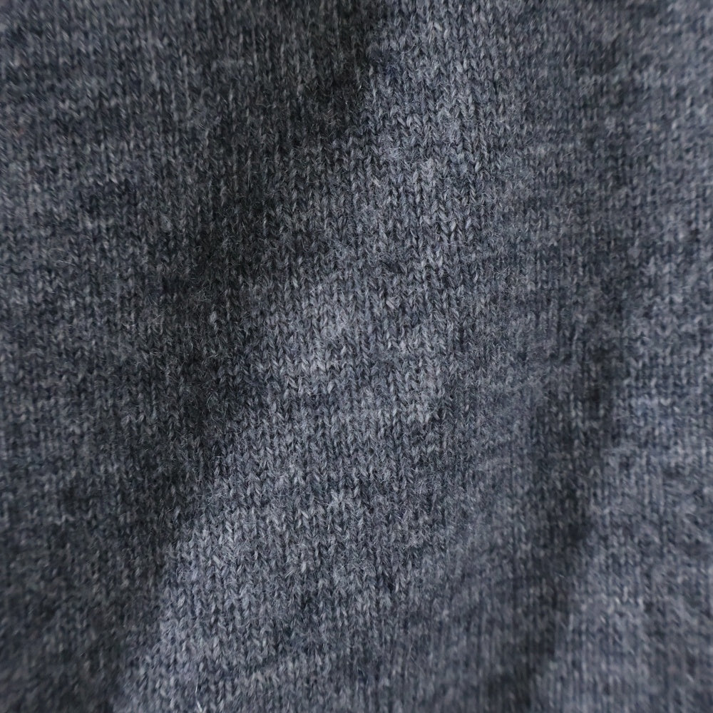 ISAMU KATAYAMA BACKLASH(イサムカタヤマバックラッシュ) CASHMERE/WOOL KNIT CARDIGAN カシミヤ混 ウールニットカーディガン グレー KN-774-02