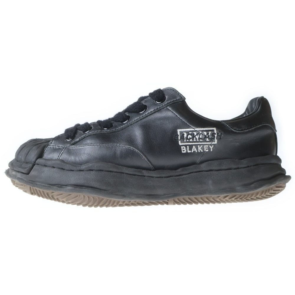 ISAMU KATAYAMA BACKLASH(イサムカタヤマバックラッシュ) ×Maison MIHARA YASUHIRO BLAKEY OG SOLE STEER GARMENT-WAX-FINISH LOW-TOP SNEAKER ローカットスニーカー MY-659-01