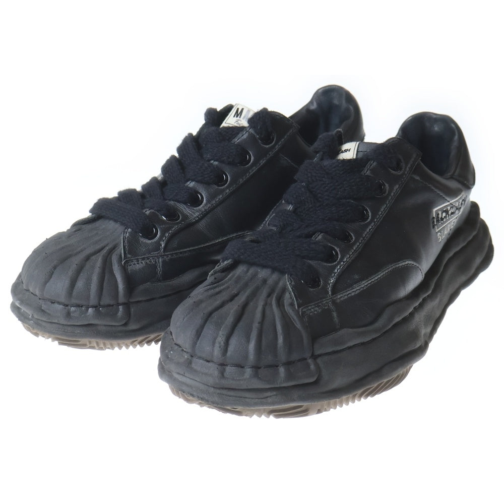 ISAMU KATAYAMA BACKLASH(イサムカタヤマバックラッシュ) ×Maison MIHARA YASUHIRO BLAKEY OG SOLE STEER GARMENT-WAX-FINISH LOW-TOP SNEAKER ローカットスニーカー MY-659-01