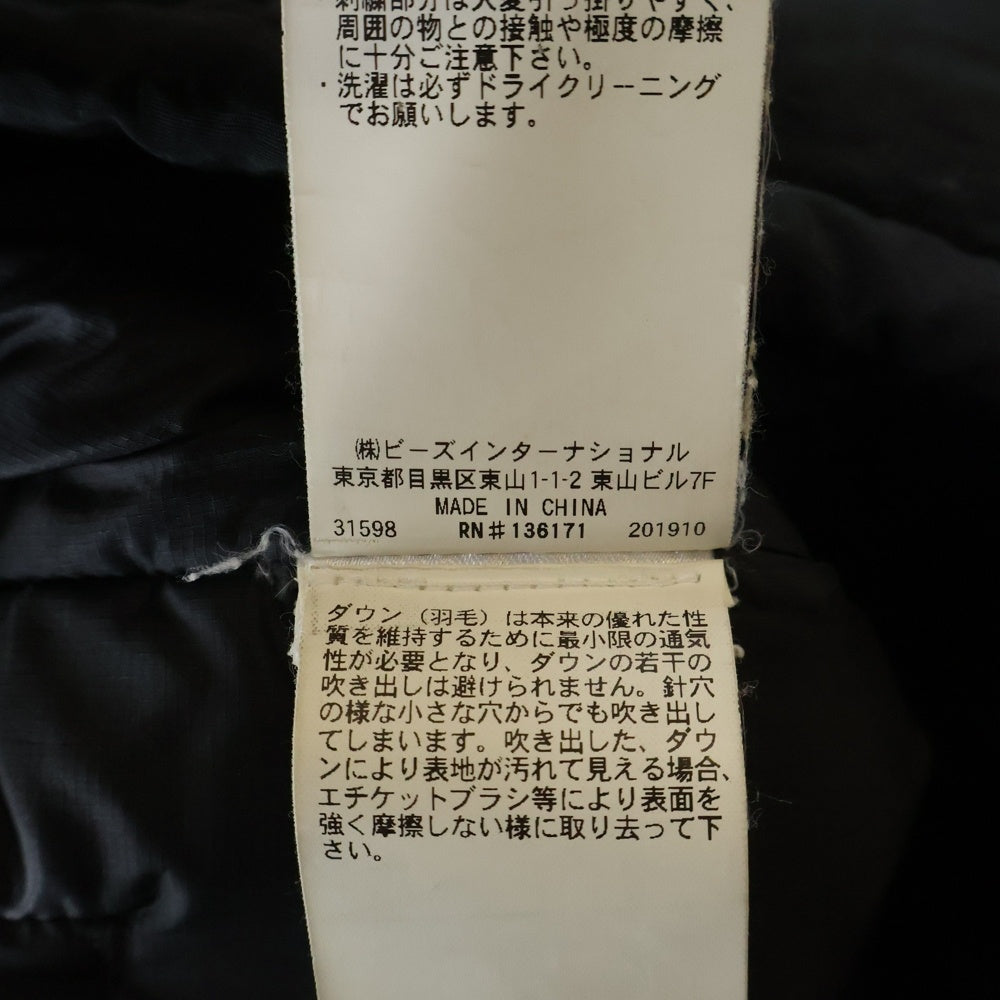 X-LARGE(エクストララージ) HOODED FRONT POCKET DOWN JACKET フロントポケット フーデッド ダウンジャケット ブラック 01194502