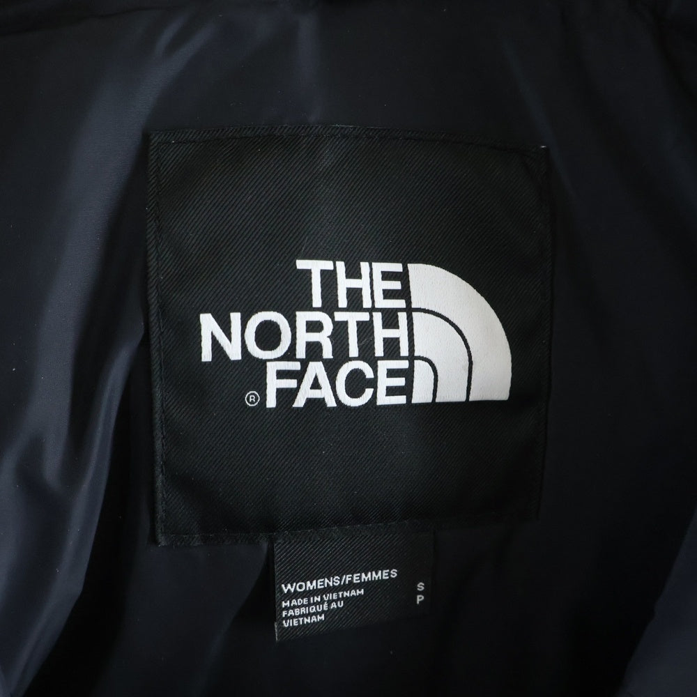 THE NORTH FACE(ザノースフェイス) W96 NUPTSE DIP DYE JACKET ヌプシ ディップダイ グラデーション ジップアップ フーデッド ダウンジャケット レディース ブラック/レッド NF0A84QYOOR