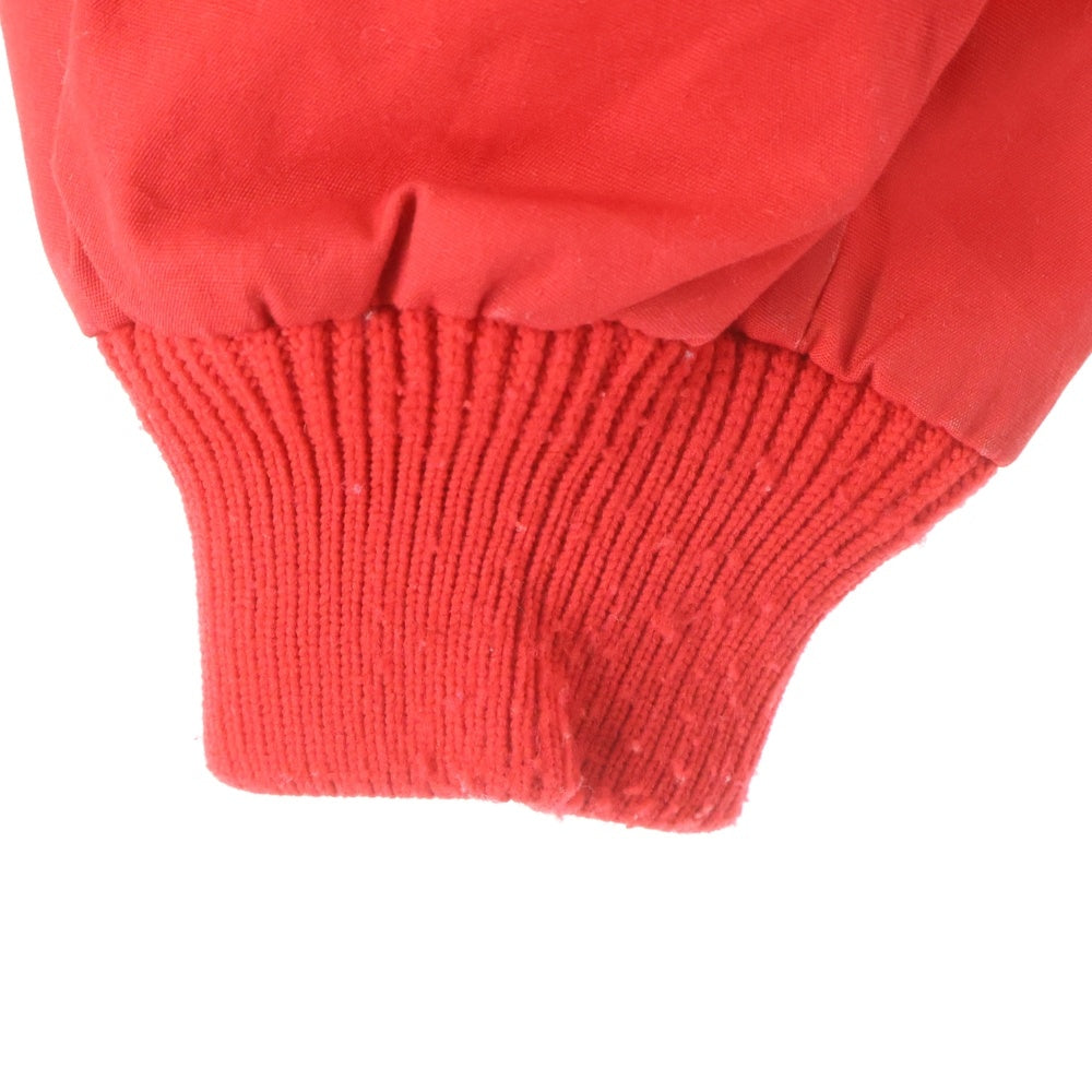 VINTAGE(ヴィンテージ) 80S POWDERHORN MOUNTAINEERING パウダーホーンマウンテニアリング ヴィンテージ ハーフボタン ナイロンプルオーバーアノラックジャケット ネイビー/レッド