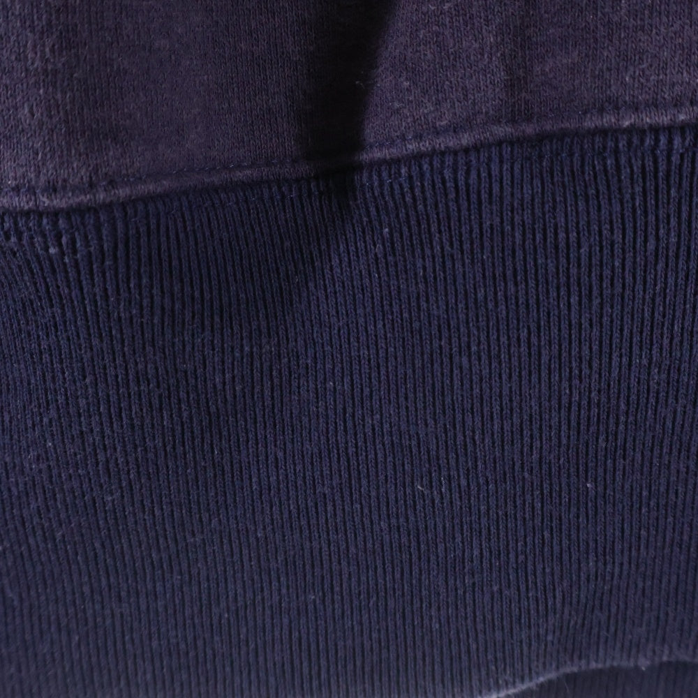 CABARET POVAL(キャバレーポバール) Frost Fade PH Logo Crewneck フェード加工 クルーネックスウェット トレーナー ネイビー