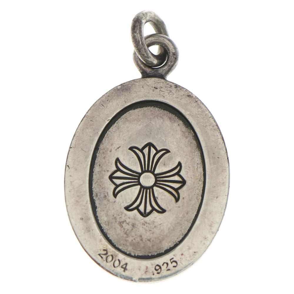 CHROME HEARTS(クロムハーツ) ANGEL MEDAL OVAL オーバルエンジェルメダル ペンダントトップ シルバー BCA207