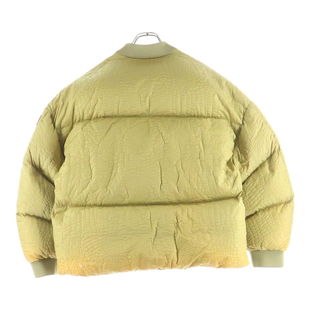 MONCLER GENIUS(モンクレール ジーニアス) 23AW CENTAURUS GIUBBOTTO ケンタウルス アームロゴパッチ ダブルジップ ダウンジャケット カーキ I209W1A00003 M3383