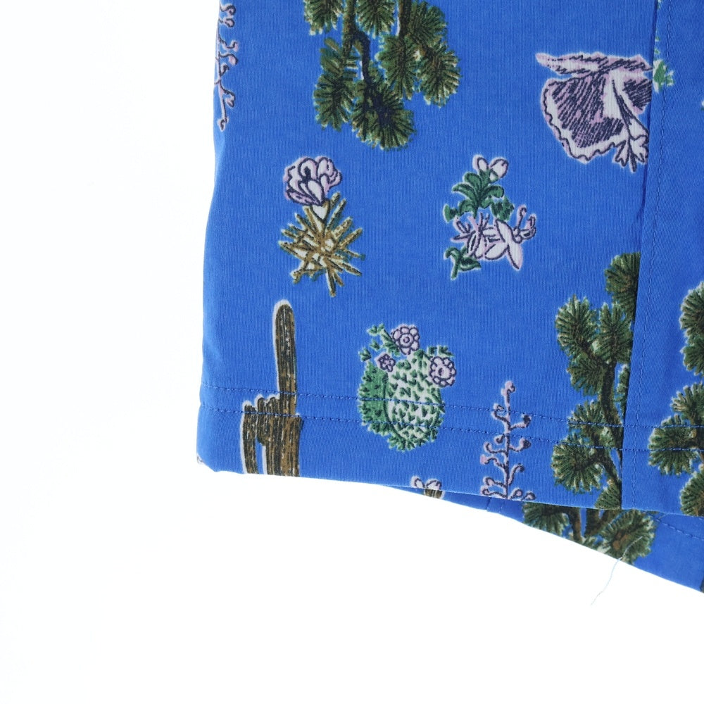 THE NORTH FACE(ザノースフェイス) 総柄 イージーハーフパンツ ショーツ ブルー NF0A55V8