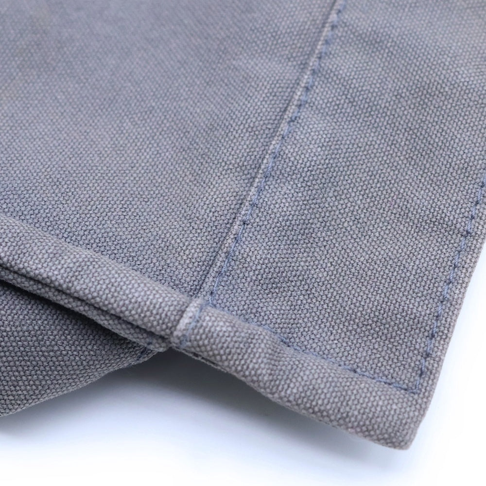 HERMES(エルメス) フールトゥ キャンバスクラッチバッグ セカンドバッグ グレー T10751S