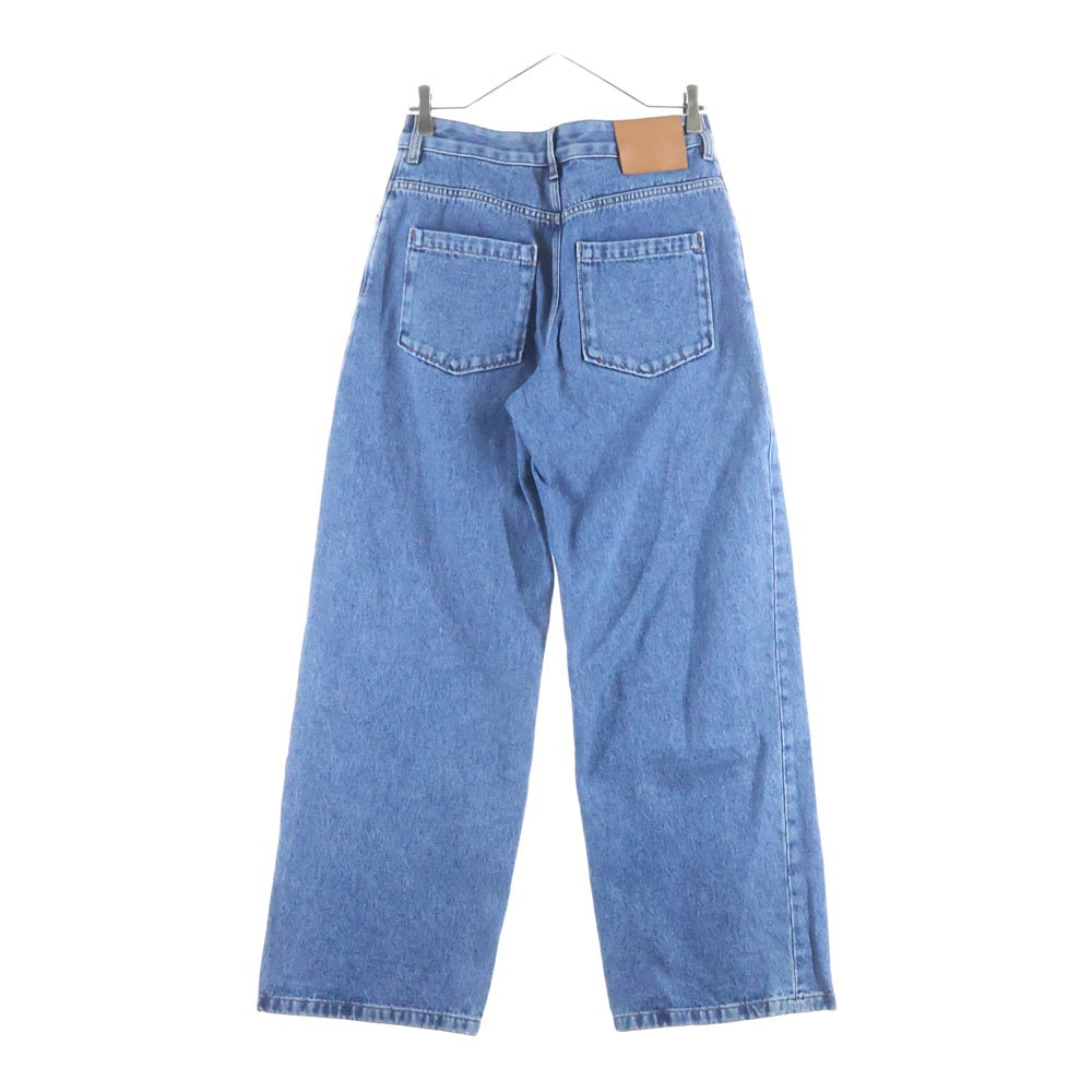 LOEWE(ロエベ) ANAGRAM BAGGY JEANS アナグラム バギー ジップフライデニムパンツ ジーンズ インディゴ S359Y11XEC