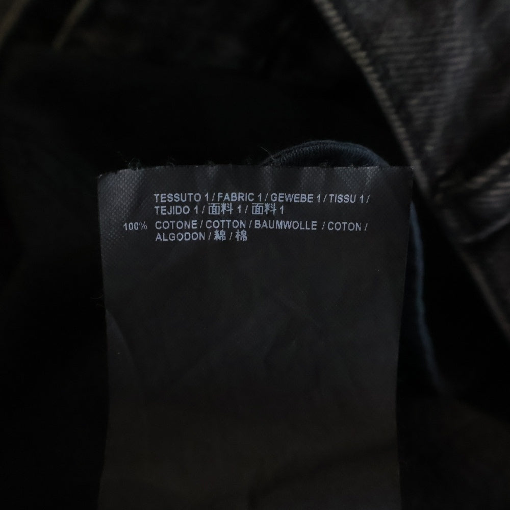 BALENCIAGA(バレンシアガ) サイドラインデザイン マルチポケット ボタンフライ デニムパンツ ブラック 460794 TUE21