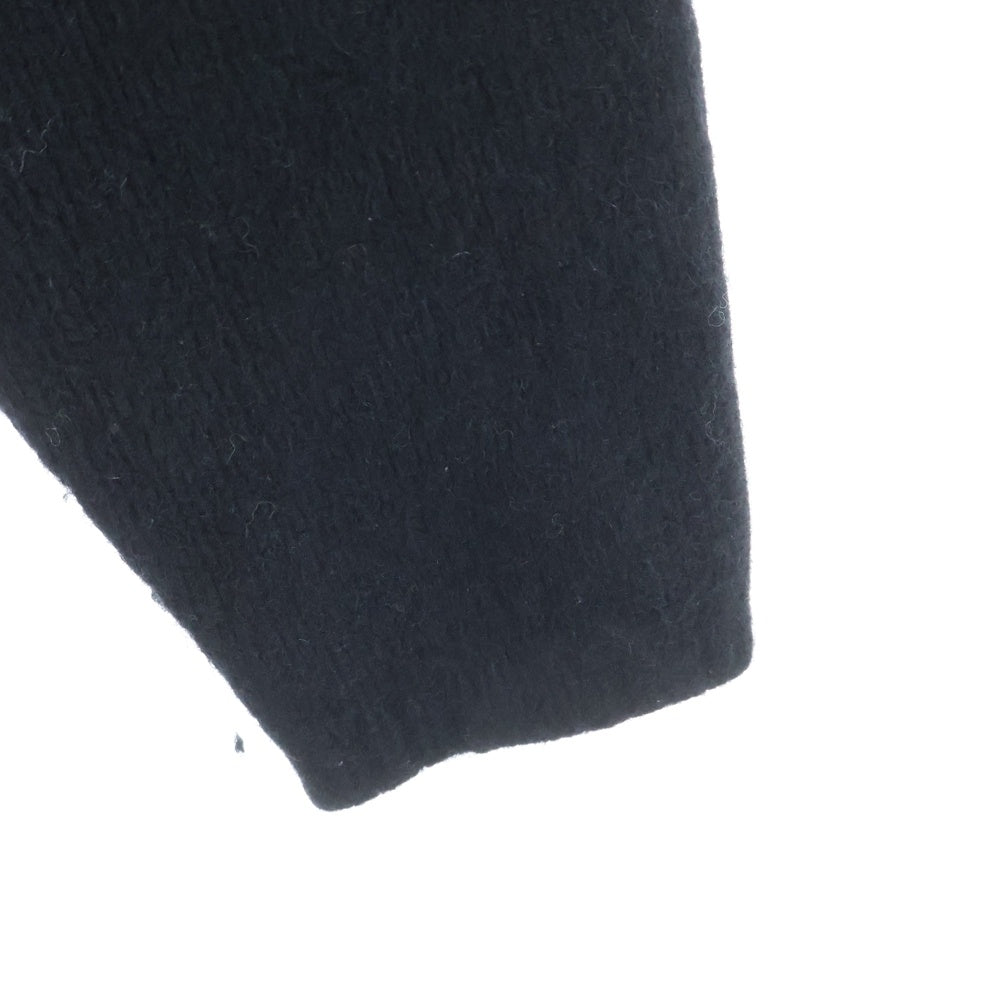 Yohji Yamamoto POUR HOMME(ヨウジヤマモト プールオム) 19AW ×YUUKA ASAKURA INTARSIA KNIT SWEATER 朝倉優佳 スカルグラフィック プルオーバー インターシャニット セーター ブラック HC-K32-992