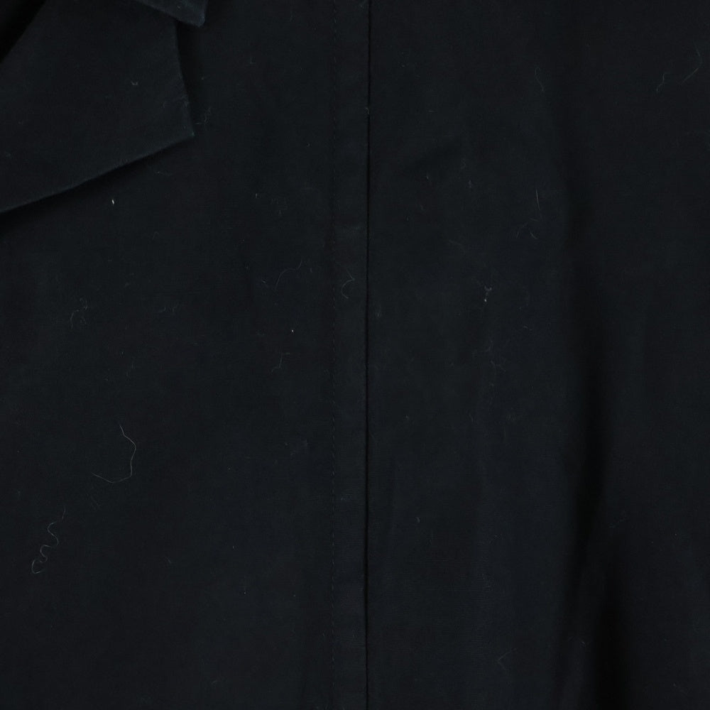 Yohji Yamamoto POUR HOMME(ヨウジヤマモト プールオム) 19AW ウエストベルト付き 襟レイヤード レギュラーカラー ブロードシャツ ブラック HC-B17-004