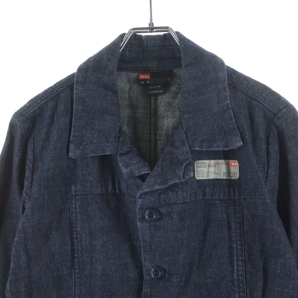 DIESEL(ディーゼル) 00S INDIGO TECH スリムフィット デニム 4Bジャケット インディゴ レディース