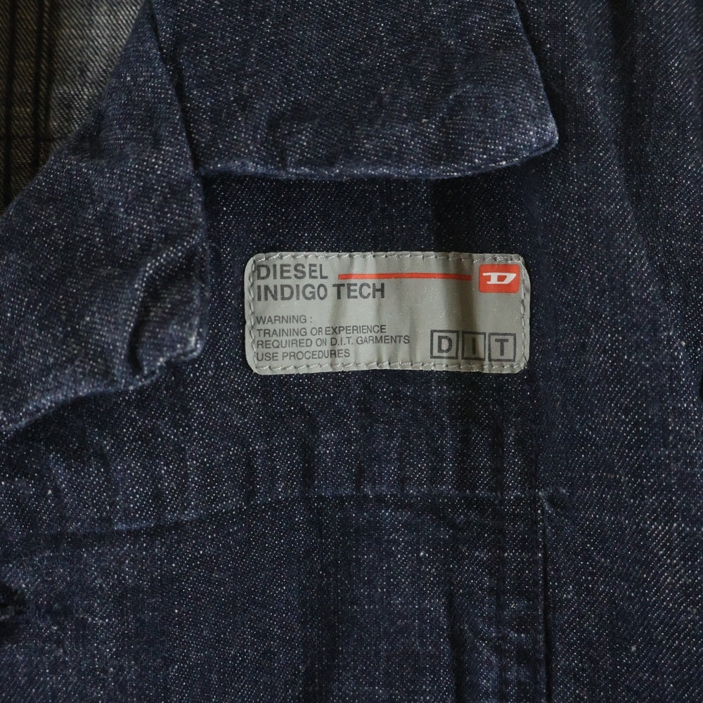 DIESEL(ディーゼル) 00S INDIGO TECH スリムフィット デニム 4Bジャケット インディゴ レディース
